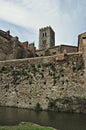 Wall of Castellon de Ampurias-Gerona